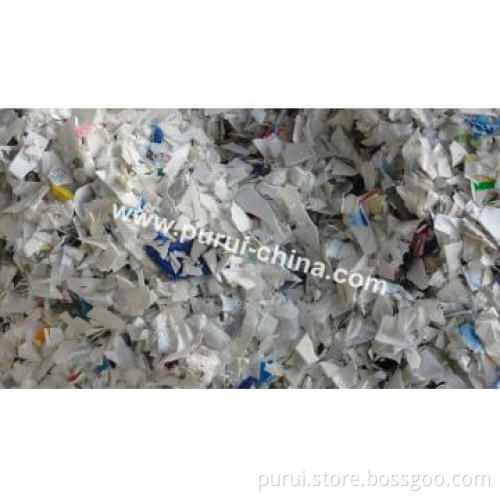 PP flakes single screw extruder production line